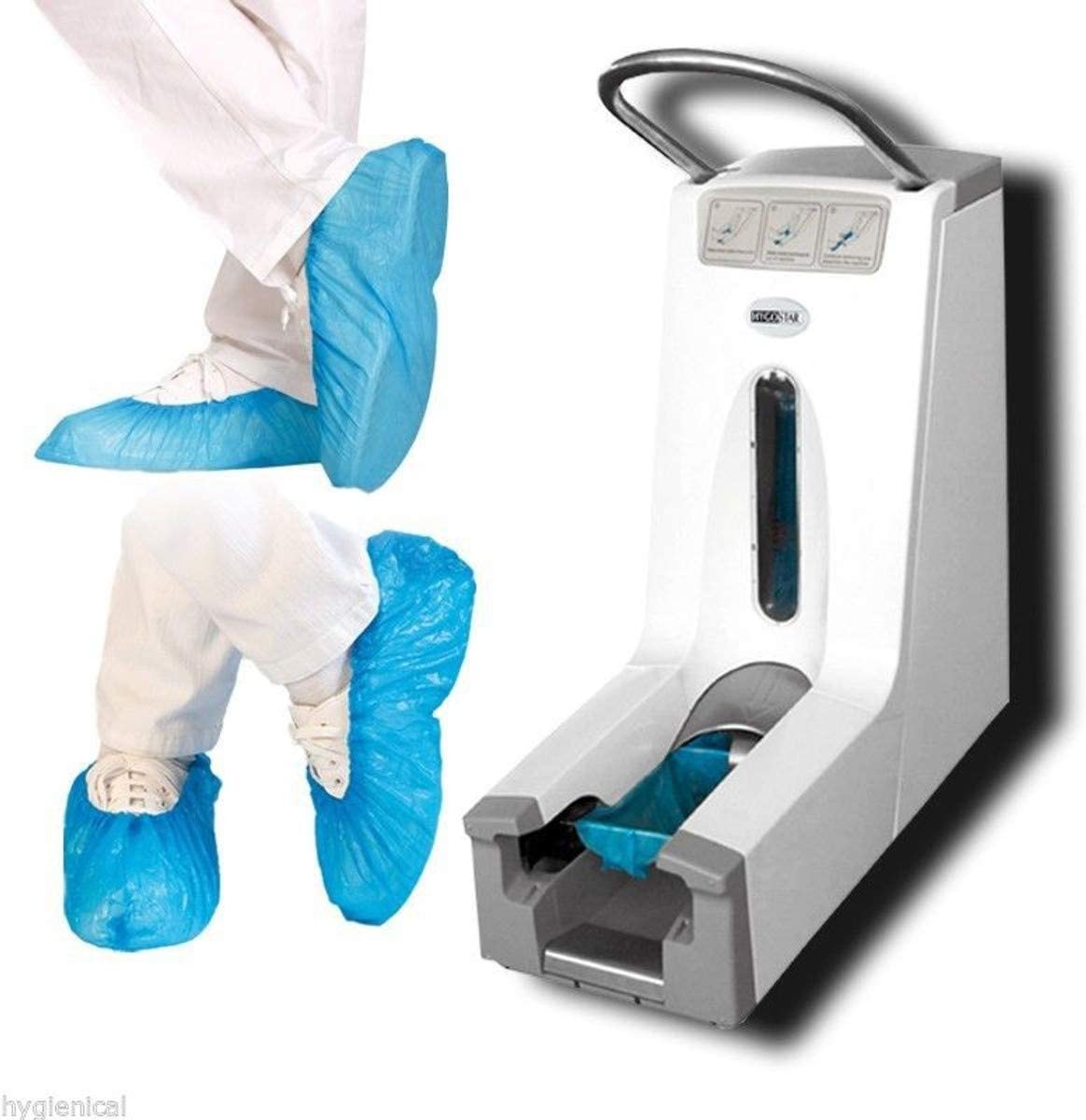 Maquina dispensadora cubrezapatos HYGOMAT 74x30x73cm.