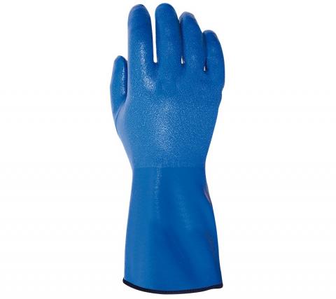 Guante JUBA G630W PHULAX FORRO Nitrilo AZUL