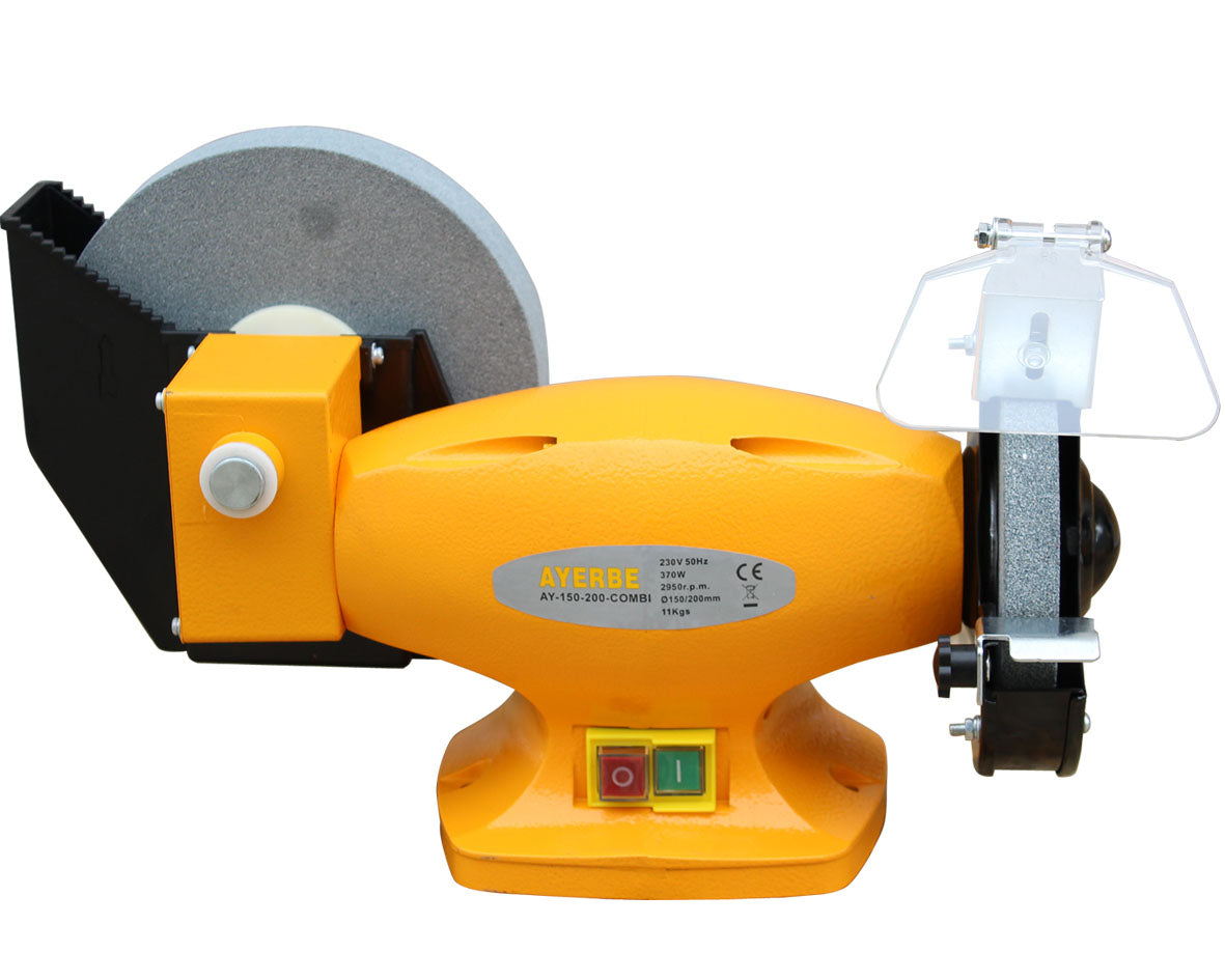 Máquina de Afilar Ayerbe AY-150-200 Combi Muela 150/3000 r.p.m Muela 200