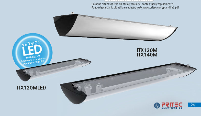 Exterminador/Matamoscas INSECTRAP Inox. 140