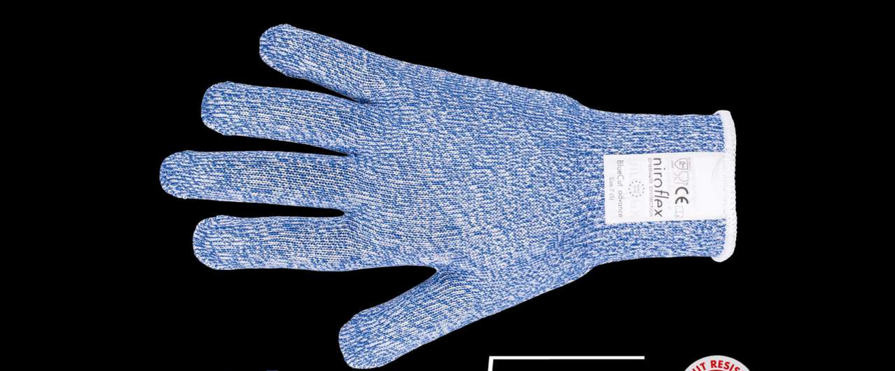 Guante anticorte Niroflex BlueCut advance.