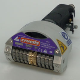 Descortezadora cruells Q-72 neumática manual jamón curado.