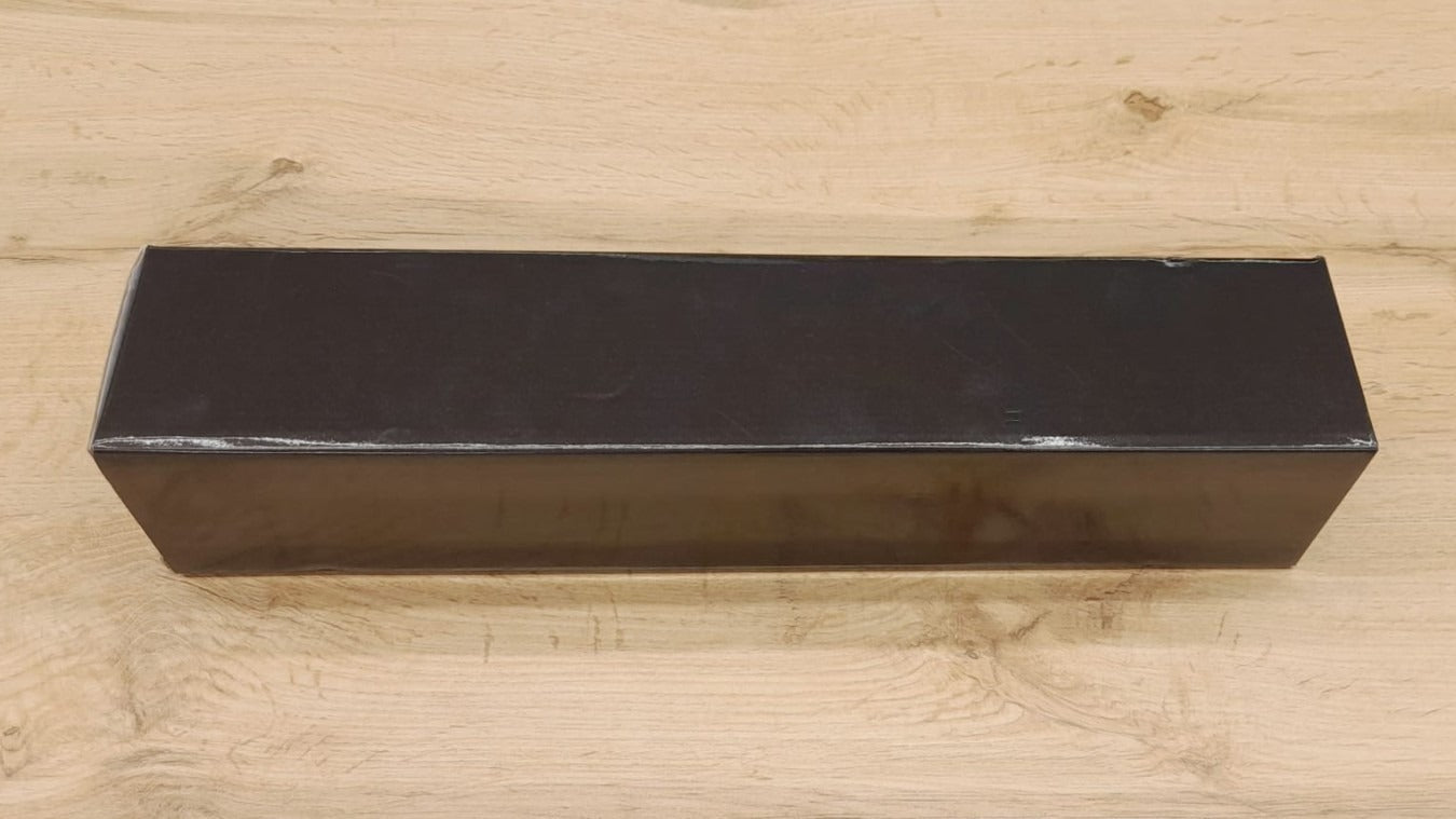 Caja / estuche 1/2 LOMO NEGRO 7,5x7,5x40cm.