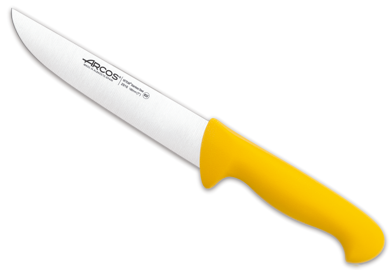 Cuchillo Arcos 291600 AMARILLO 18 cm. SERIE 2900