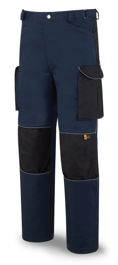Pantalón Marca 588-PAN Tergal Marino/Negro 245G.