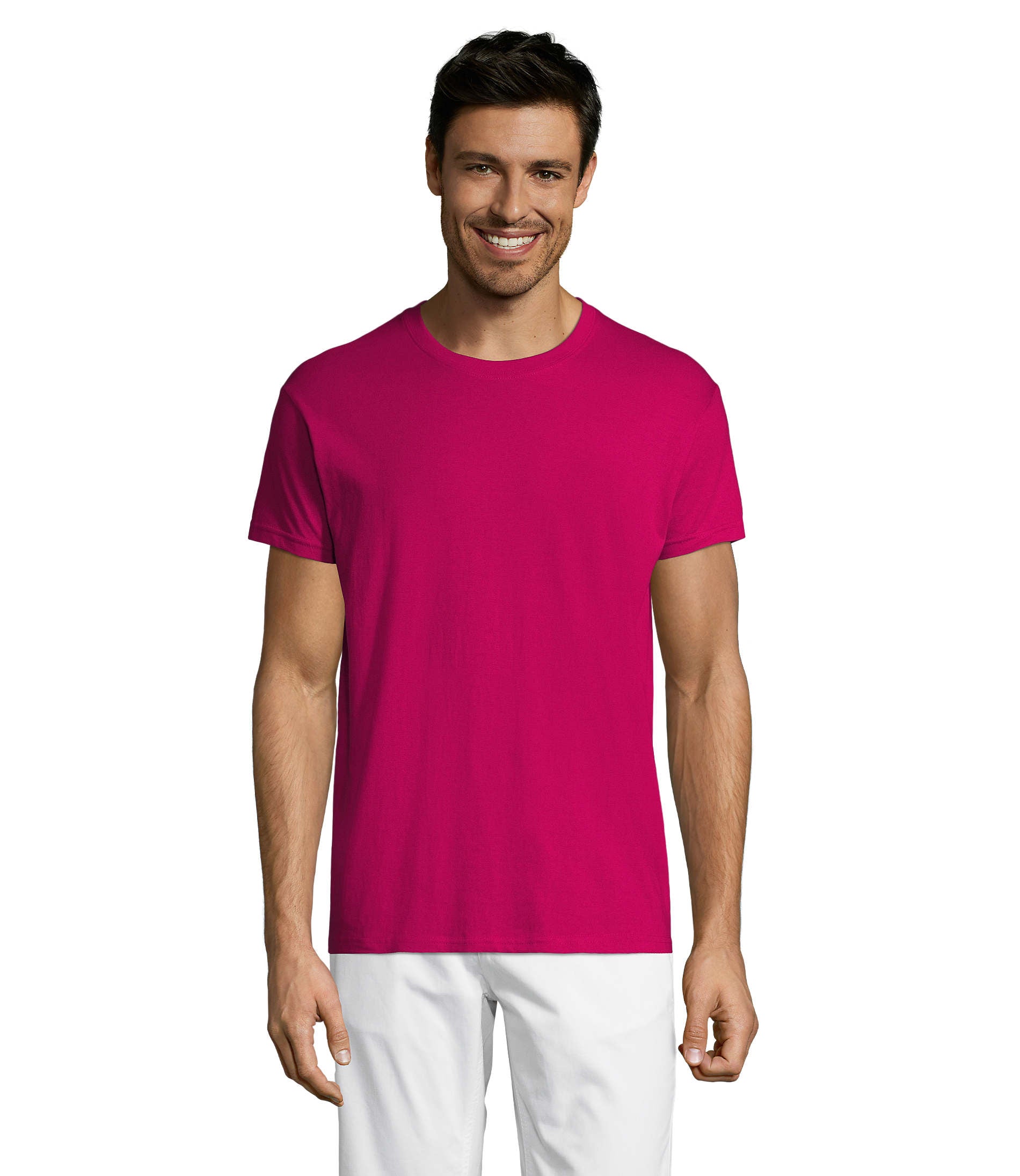 Camiseta Sols REGENT CRO FUCSIA 140 150g/m²