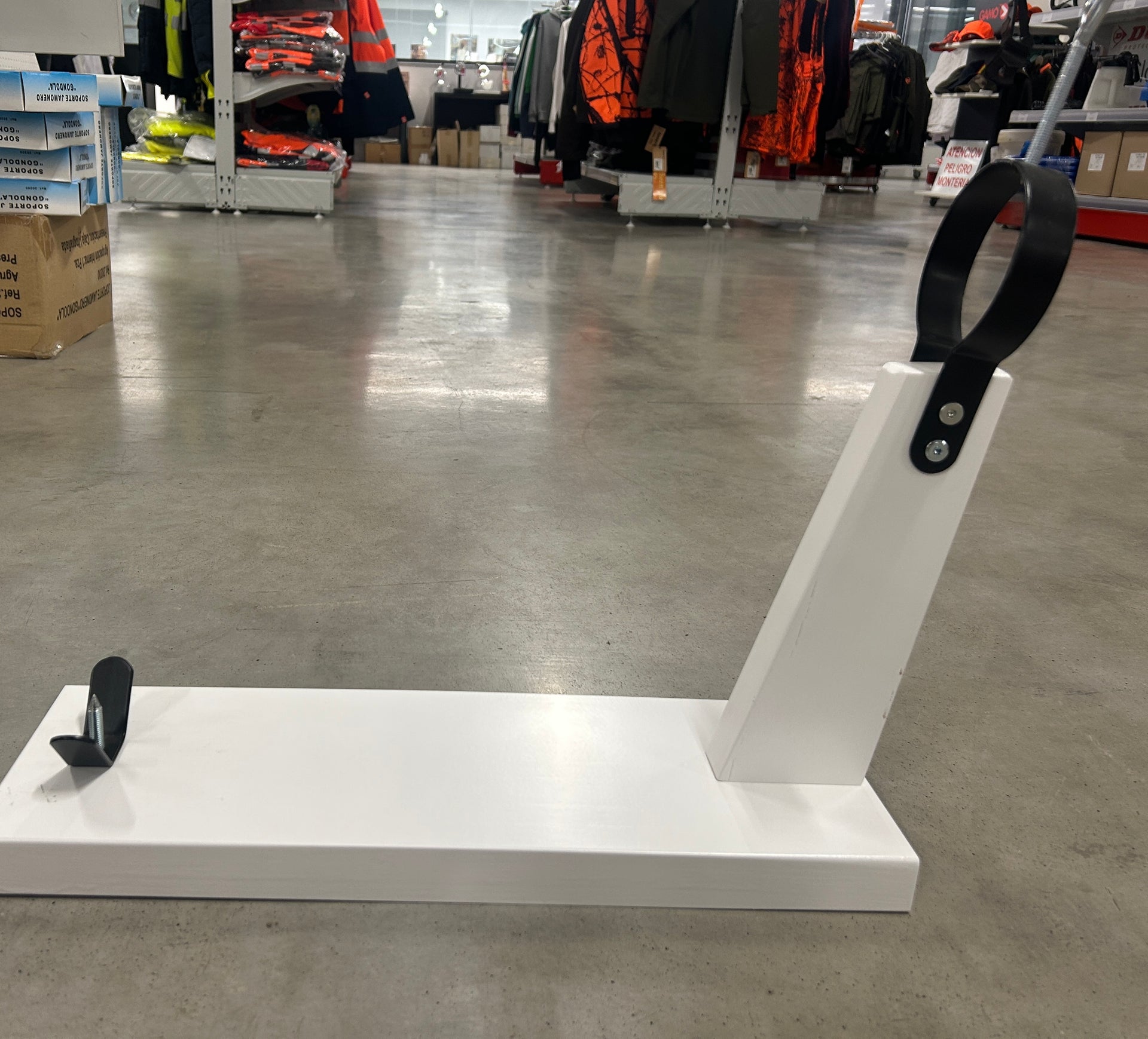 Soporte Jamonero IBÉRICO BLANCO.