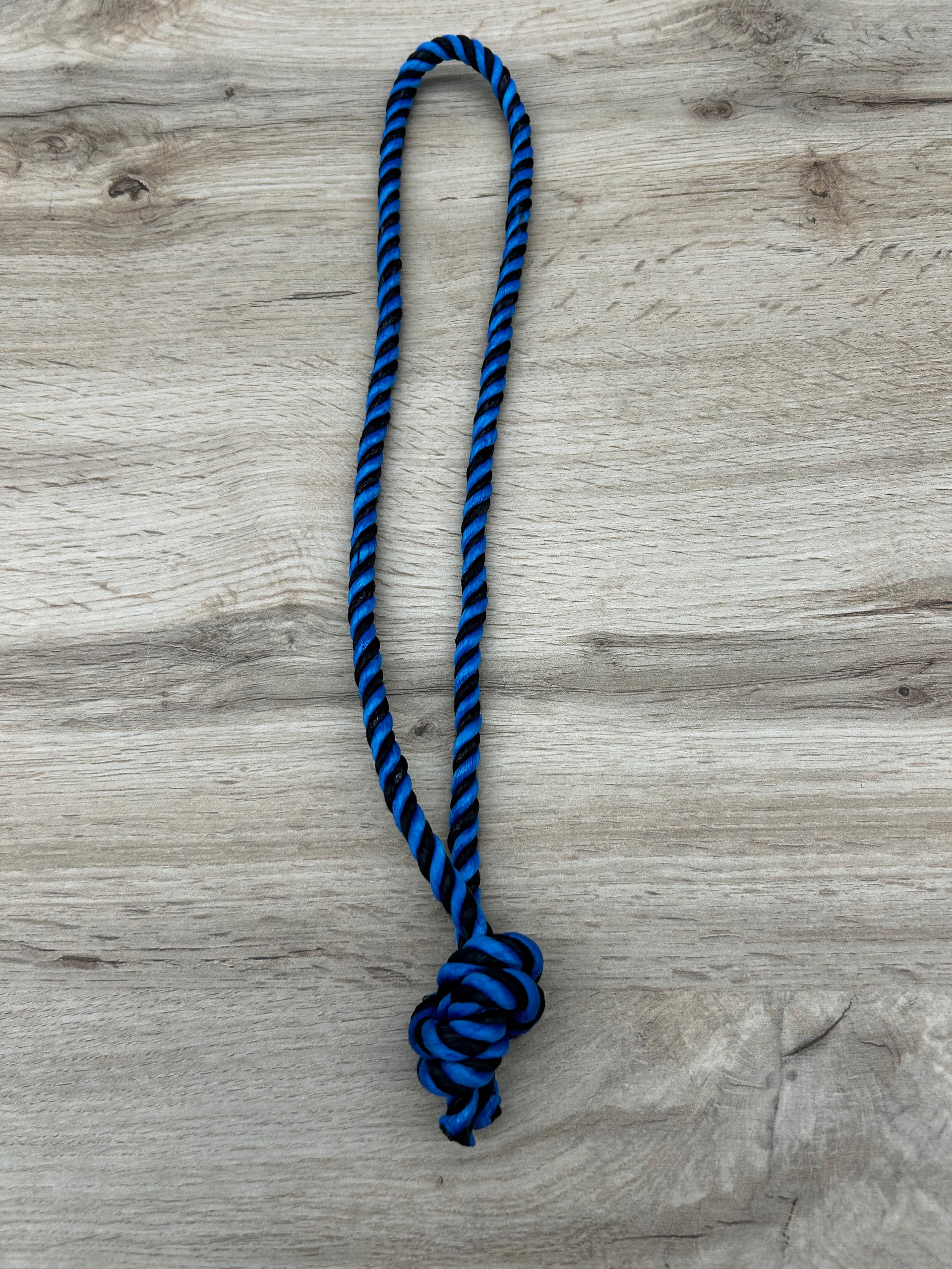 OFERTA. Kg. Tomiza Fibra TORCIDA NEGRO/AZUL.