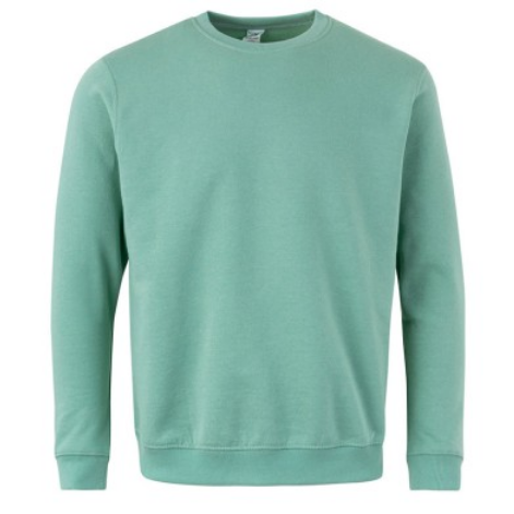 Sudadera VELILLA MK620V VERDE SAGE 613 Cuello redondo. 60%-40% 270G.