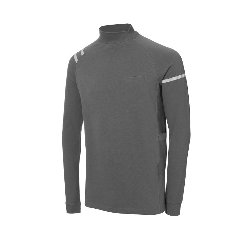 Polo Monza 4824 GRIS 09 Asimetrico Regular Fit 200G.