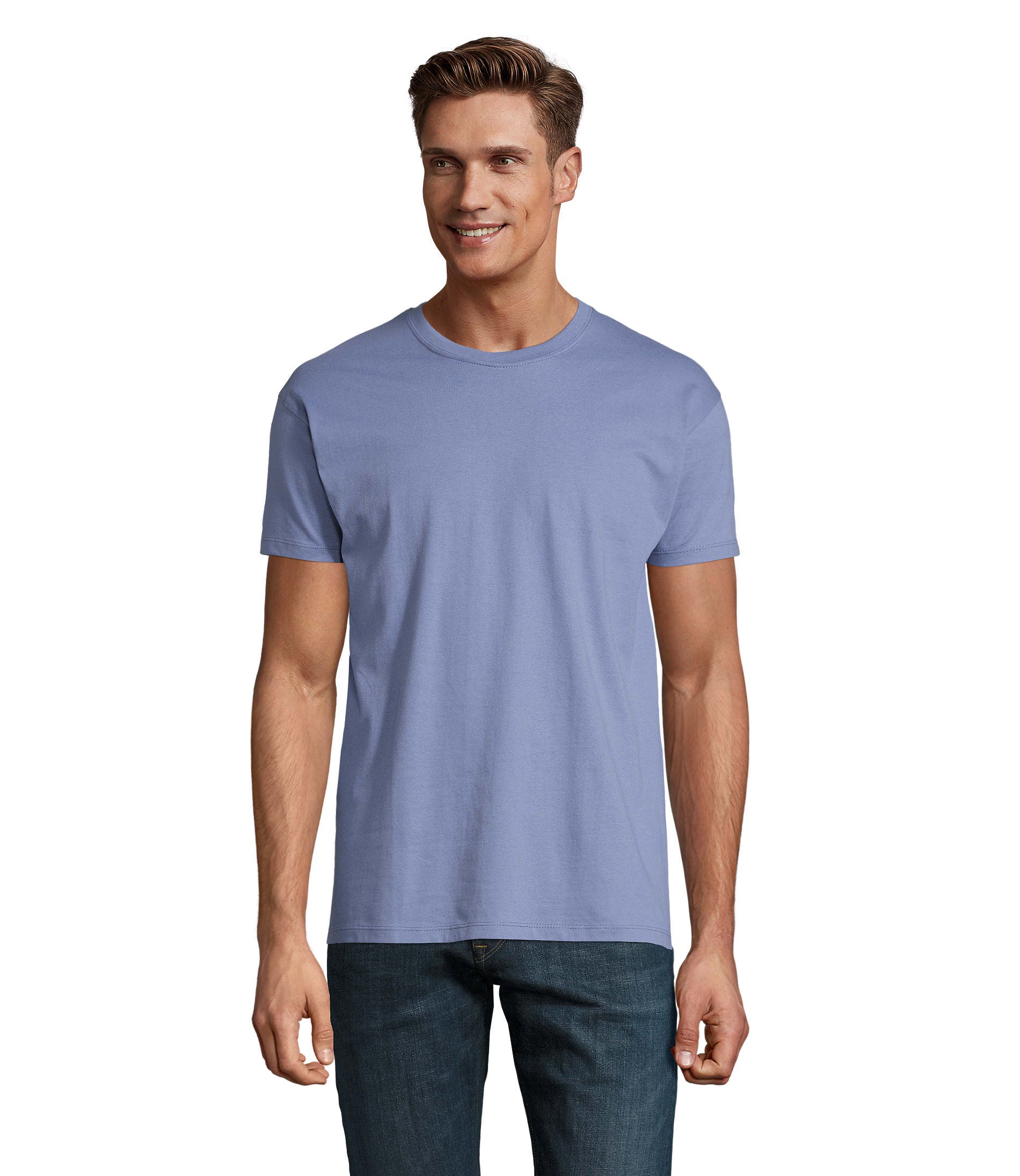 Camiseta Sols IMPERIAL CRO AZUL 205 190g/m²