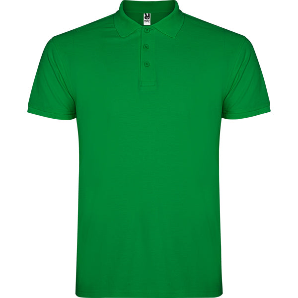 Polo ROLY STAR Verde tropical 216. 100%Alg. 200G.