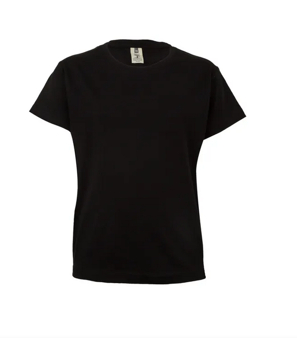 Camiseta VELILLA KIDS MK175CV NEGRO 200. 100%Alg. 155G