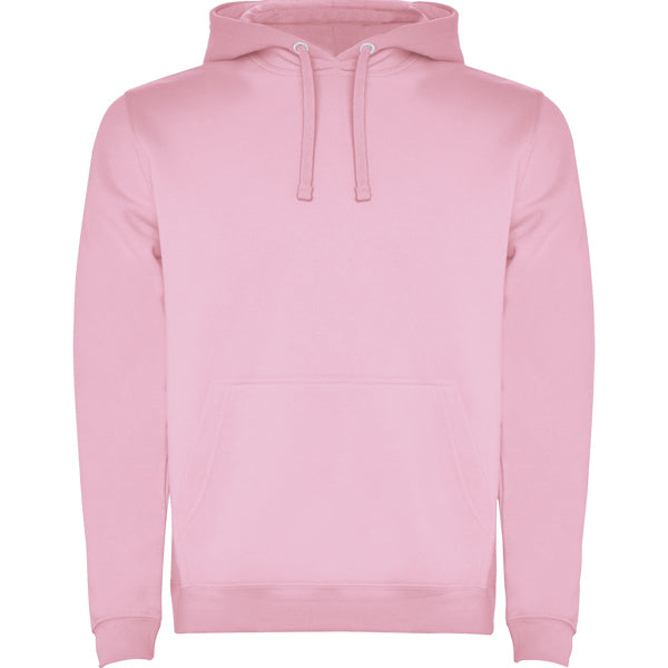 Sudadera ROLY URBAN Rosa claro 48. CAPUCHA 280G.
