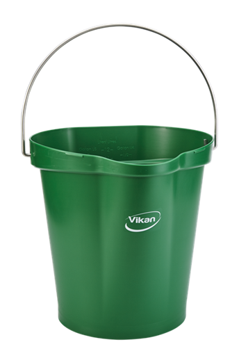 Cubo Vikan 56862 PP 12L VERDE Alimentación