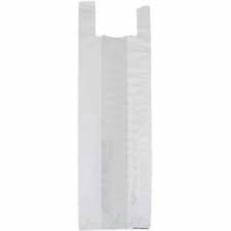 Bolsa Camiseta Blanca 40x80 400/250x800 G140. Pack 100U.