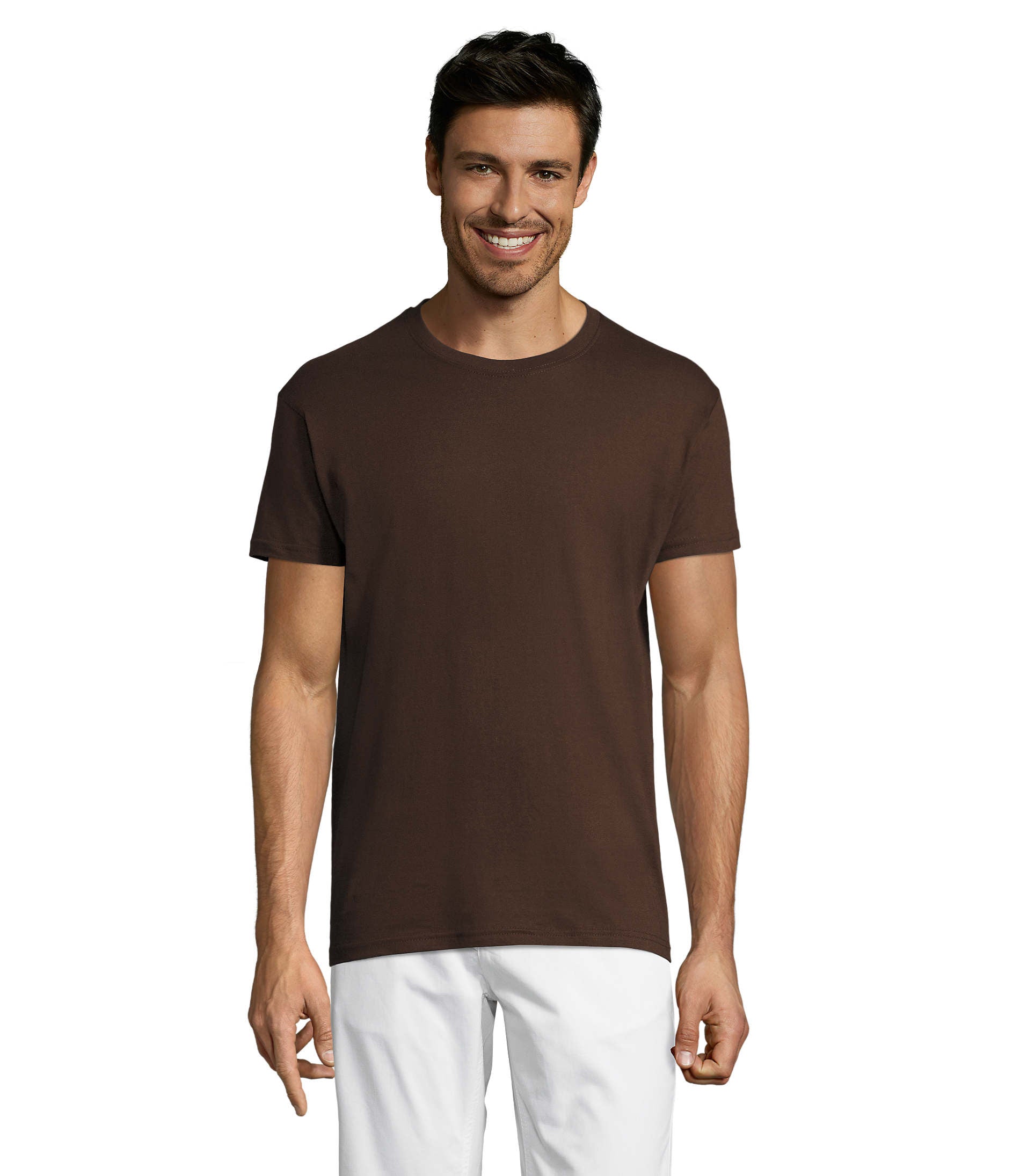 Camiseta Sols REGENT CRO CHOCOLATE 398 150g/m²