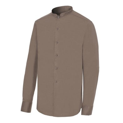 Camisa Monza 2139 VISON 705 Caballero M/L Cuello Mao 115G.
