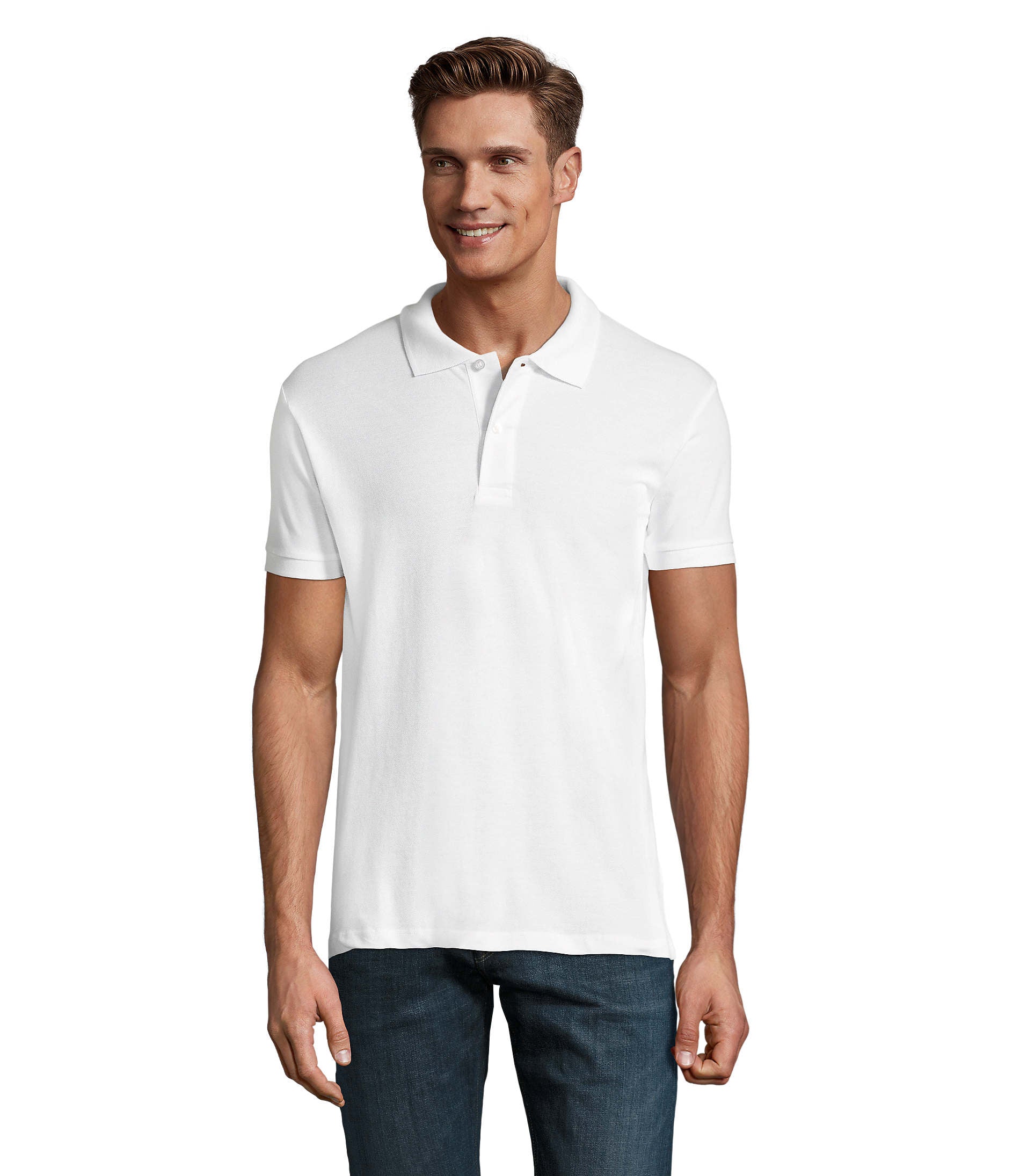Polo Sols PERFECT MEN BLANCO 102 180g/m²