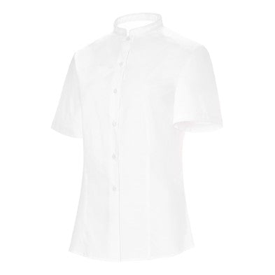 Camisa Monza 2256 BLANCO 10 Señora M/C Cuello Mao 115G.