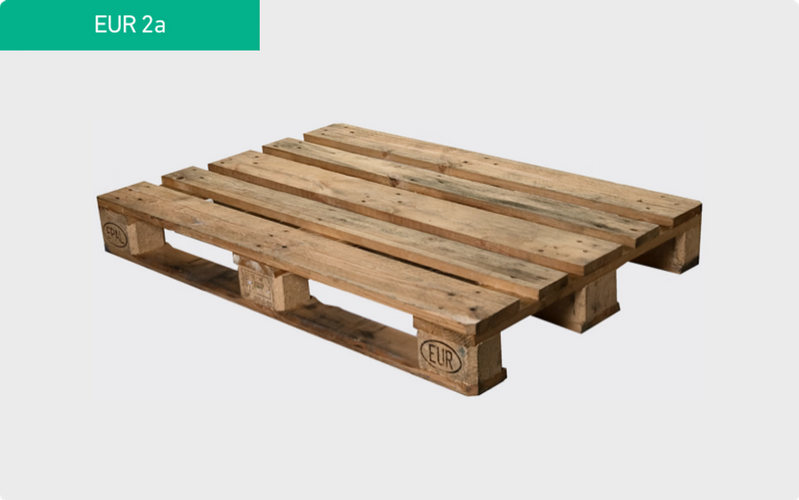 Palet de taco 80x120 cm EUROPEO 2ª.