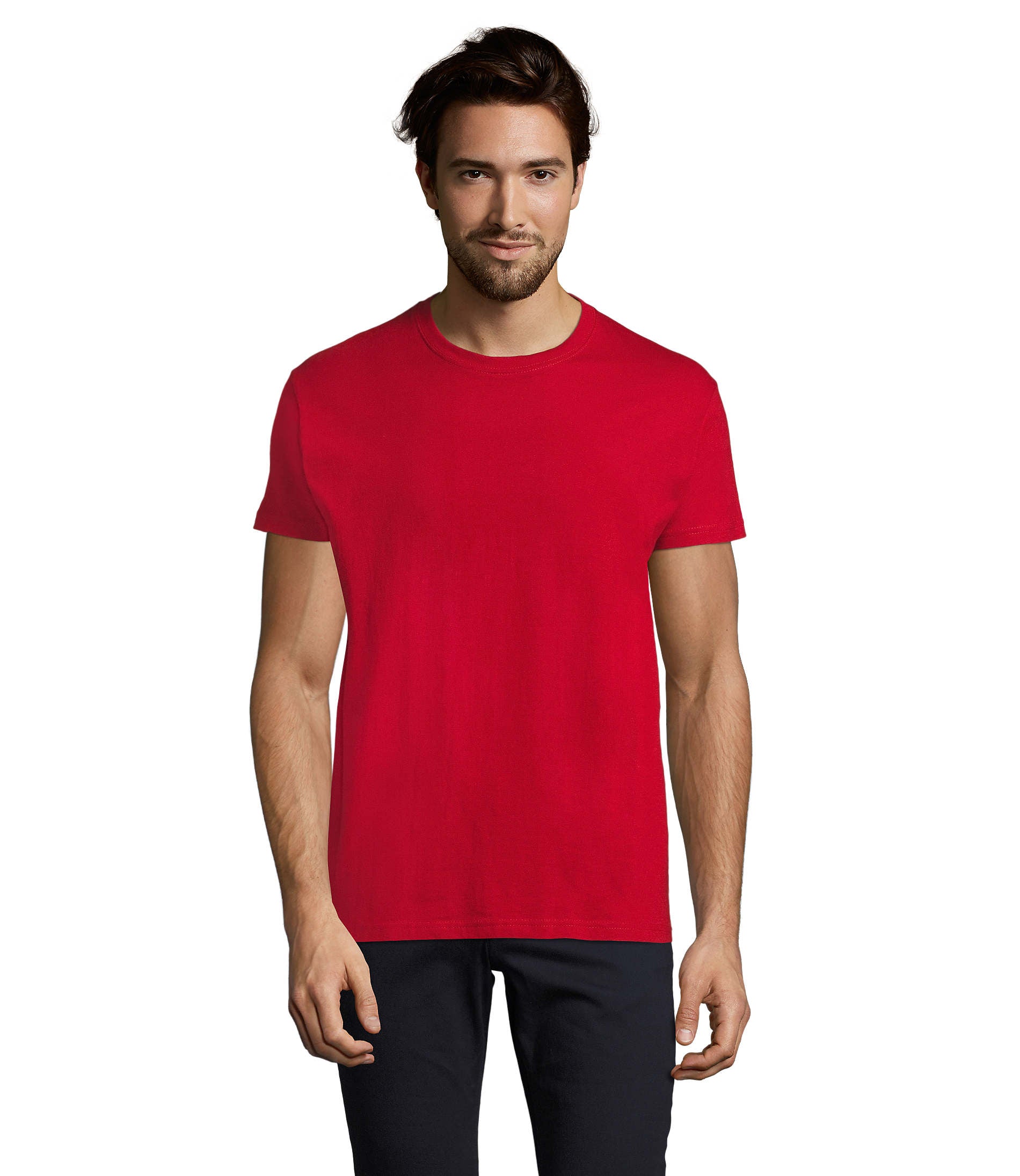 Camiseta Sols IMPERIAL CRO ROJO 145 190g/m²