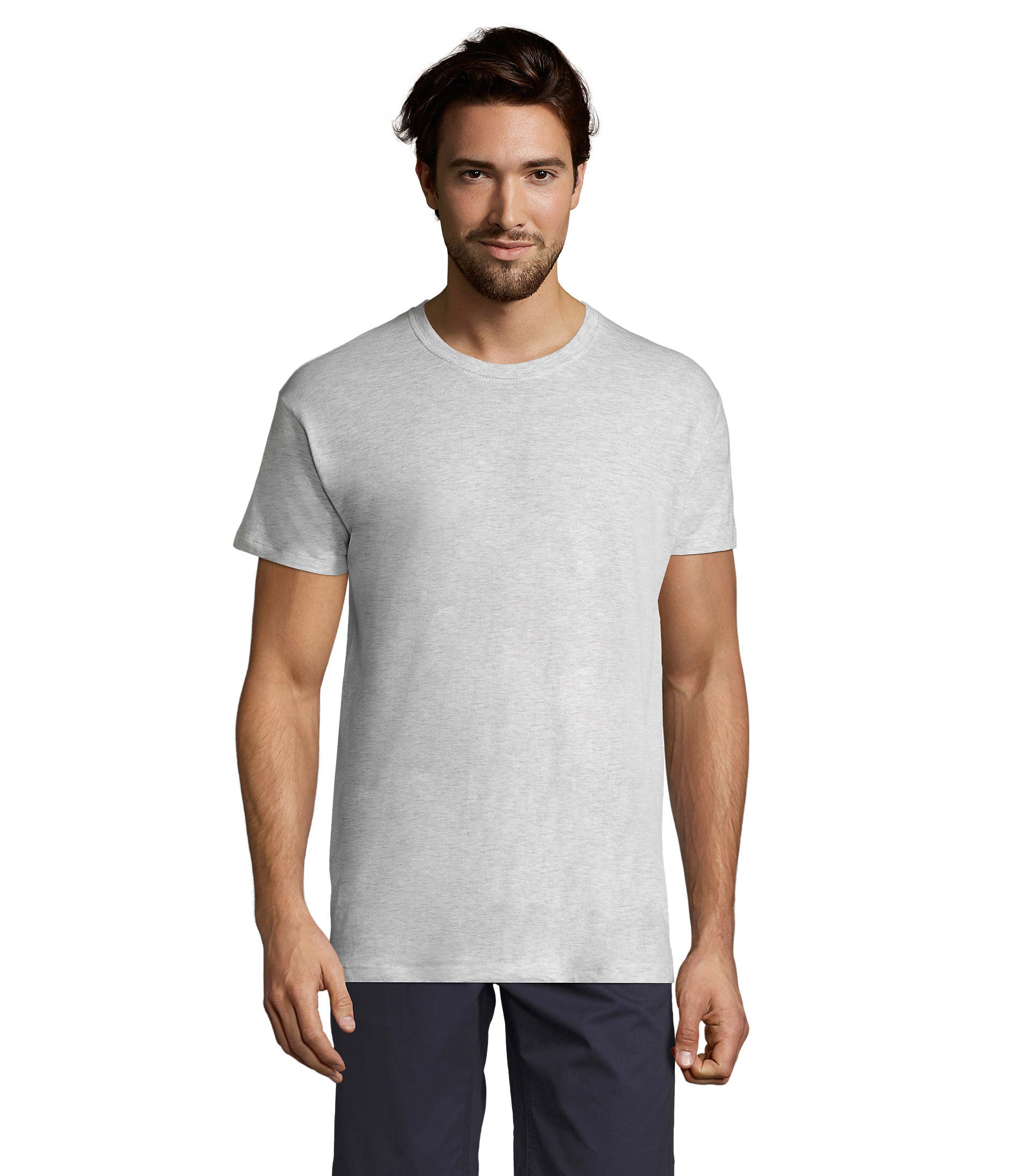 Camiseta Sols REGENT CRO ASH 300 150g/m²