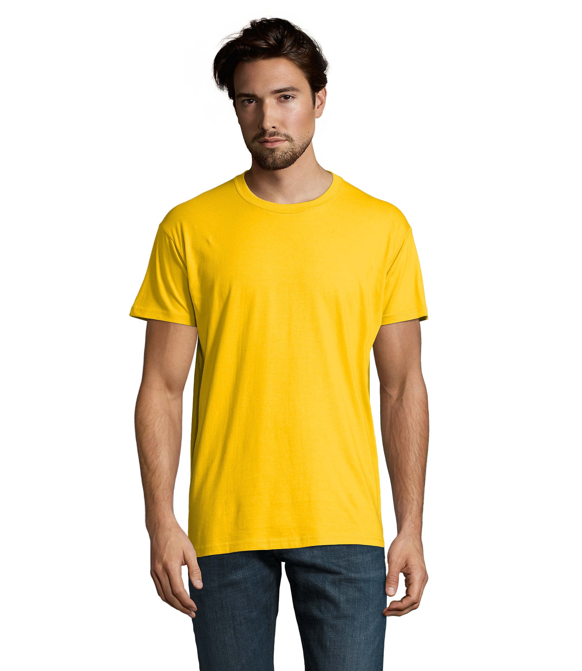 Camiseta Sols IMPERIAL CRO AMARILLO 301 190g/m²