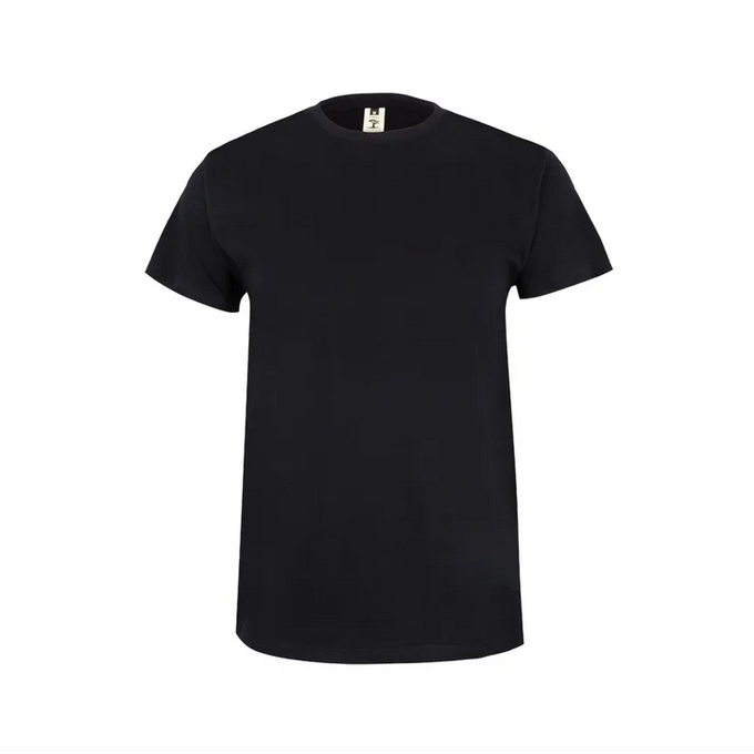 Camiseta VELILLA CRO. MK022CV NEGRO 200. 100%Alg. 155G