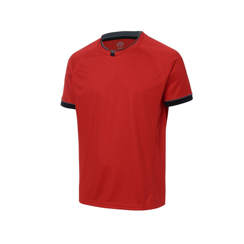 Camiseta Monza 3033 ROJO 20 Combi 50%Coolplus – 50%Poliester.