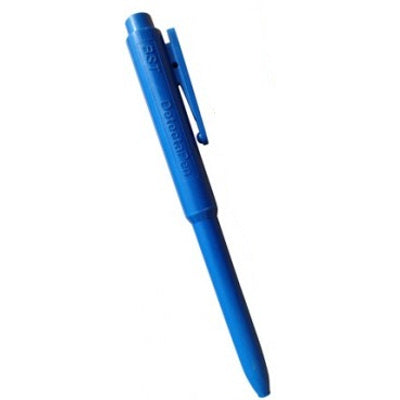 Bolígrafo Maya J800 Detectable Retractil con clip (tinta azul).