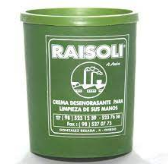 Jabón crema desengrasante RAISOLI 1KG.