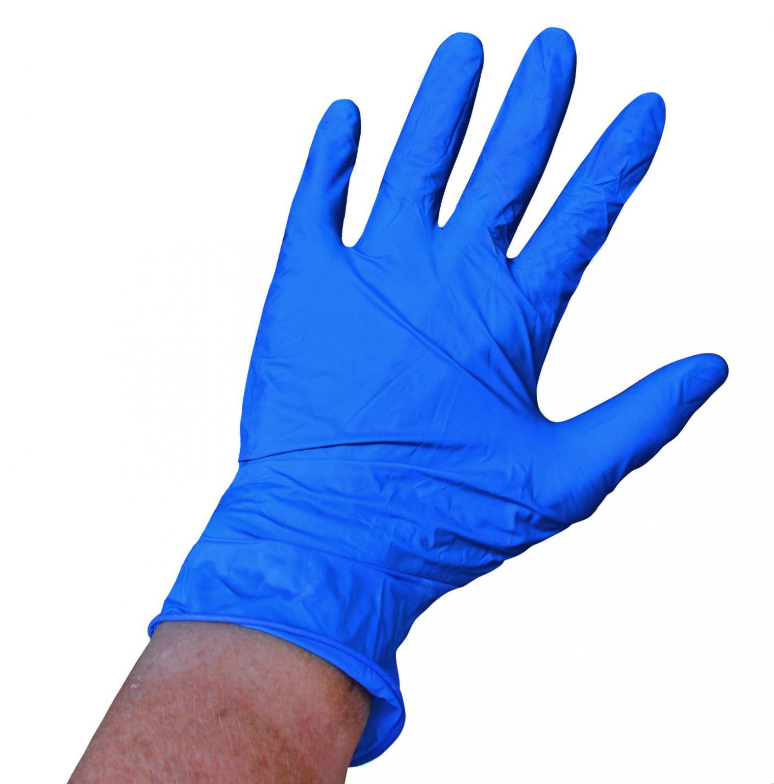 Guante nitrilo ALJIM AZUL sin p. 4,6G. 100 Uds.