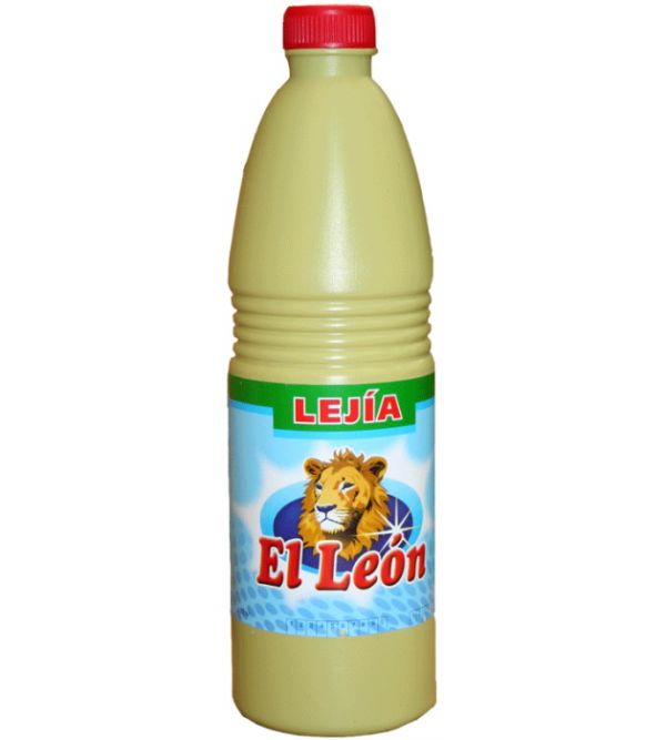 Lejía EL LEON 1L. Caja 15 Uds.