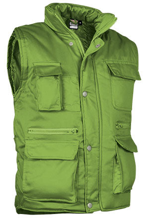 Chaleco Valento Reporter VERDE MANZANA