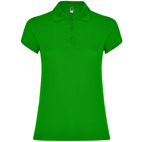 Polo ROLY STAR WOMAN Verde grass 83. 100%Alg. 200G.