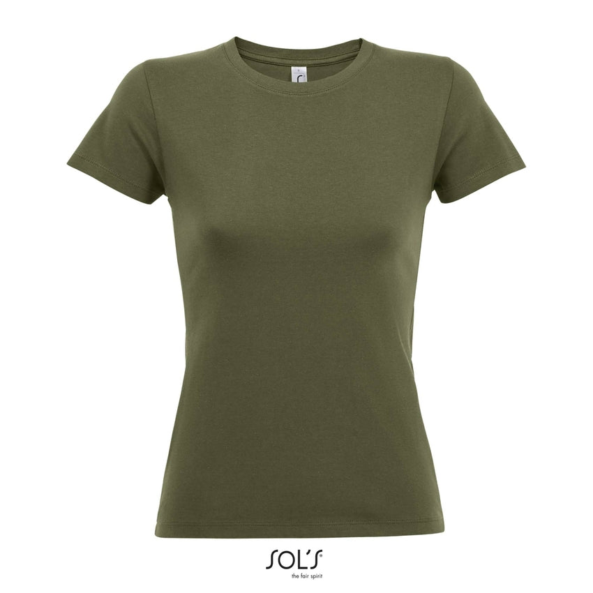 Camiseta Sols REGENT SRA ARMY 269 150g/m²