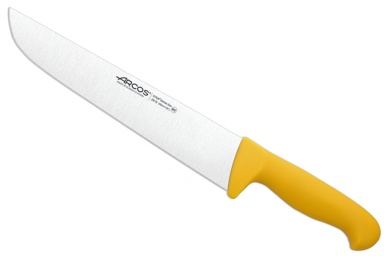 Cuchillo Arcos 291800 AMARILLO 25 cm. SERIE 2900