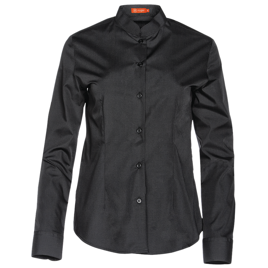 Camisa ROGER YUAN – 941141 NEGRO Sra. M/L.