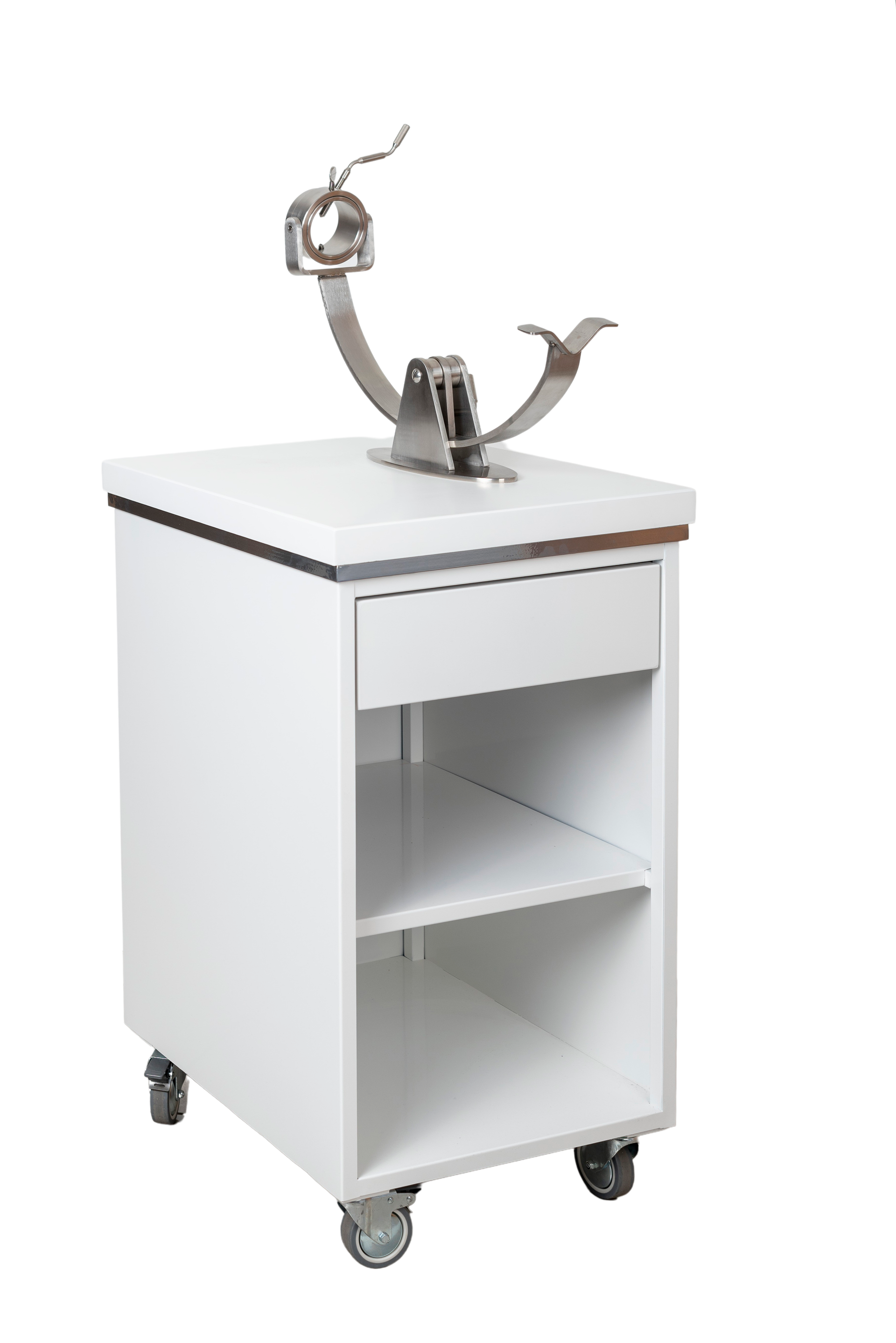 Mesa Jamonera MINI Blanca.