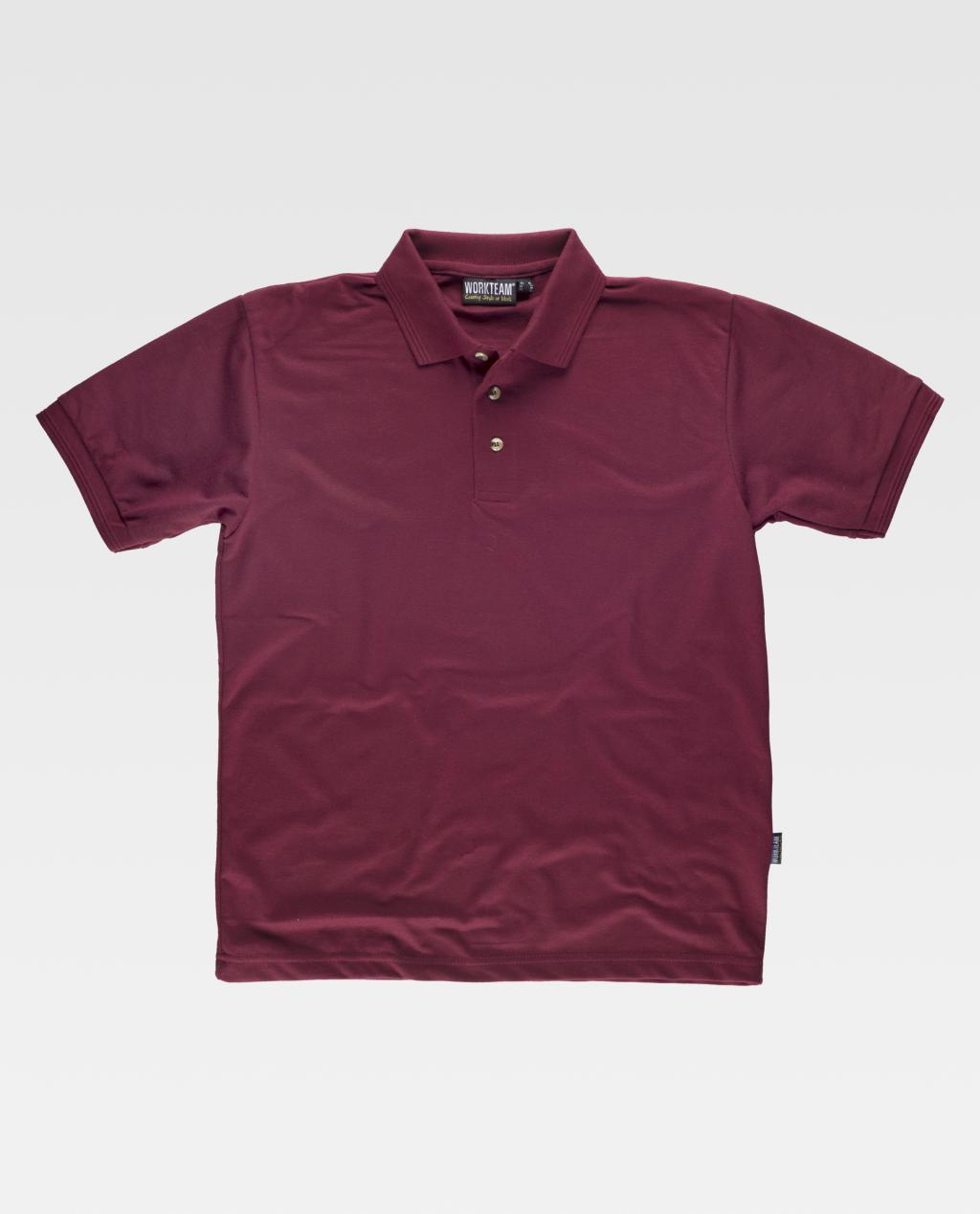 Polo Workteam S6500 GRANATE 65%Pol-35%Alg. 180G