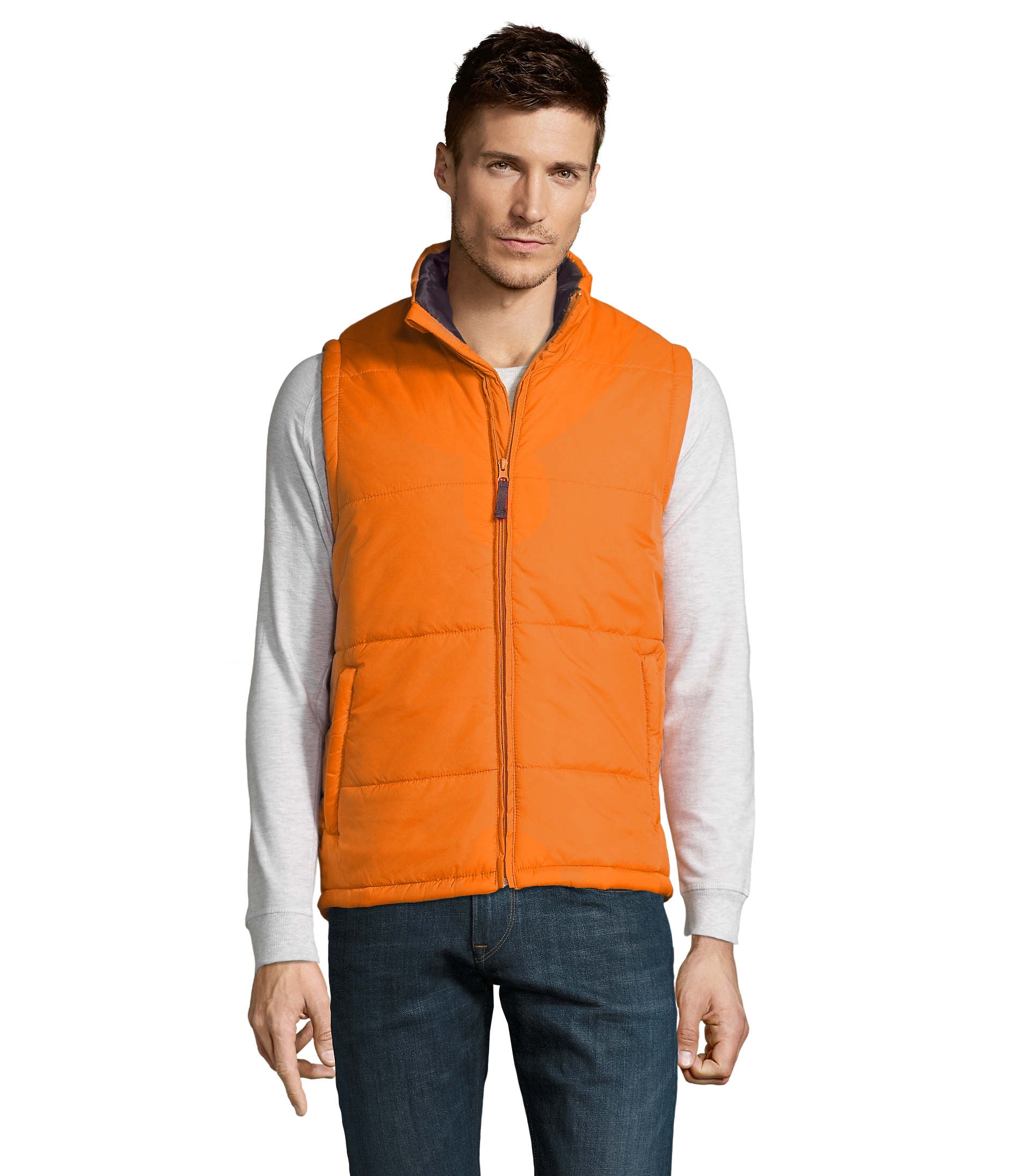 Chaleco Sols WARM NARANJA 400 Unisex 220g/m²