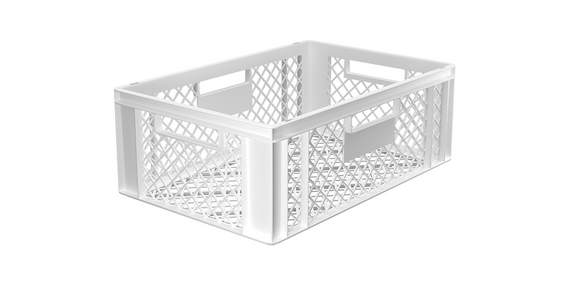 Caja/Cajón Congost Ranurado 43L. 600X400x220 BLANCO.
