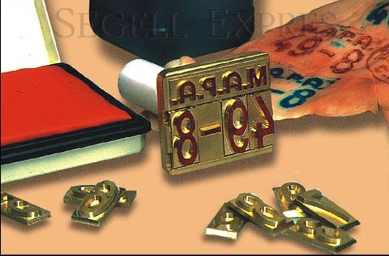 Sello Bronce M.A MAPA+25 8/212 TINTA.
