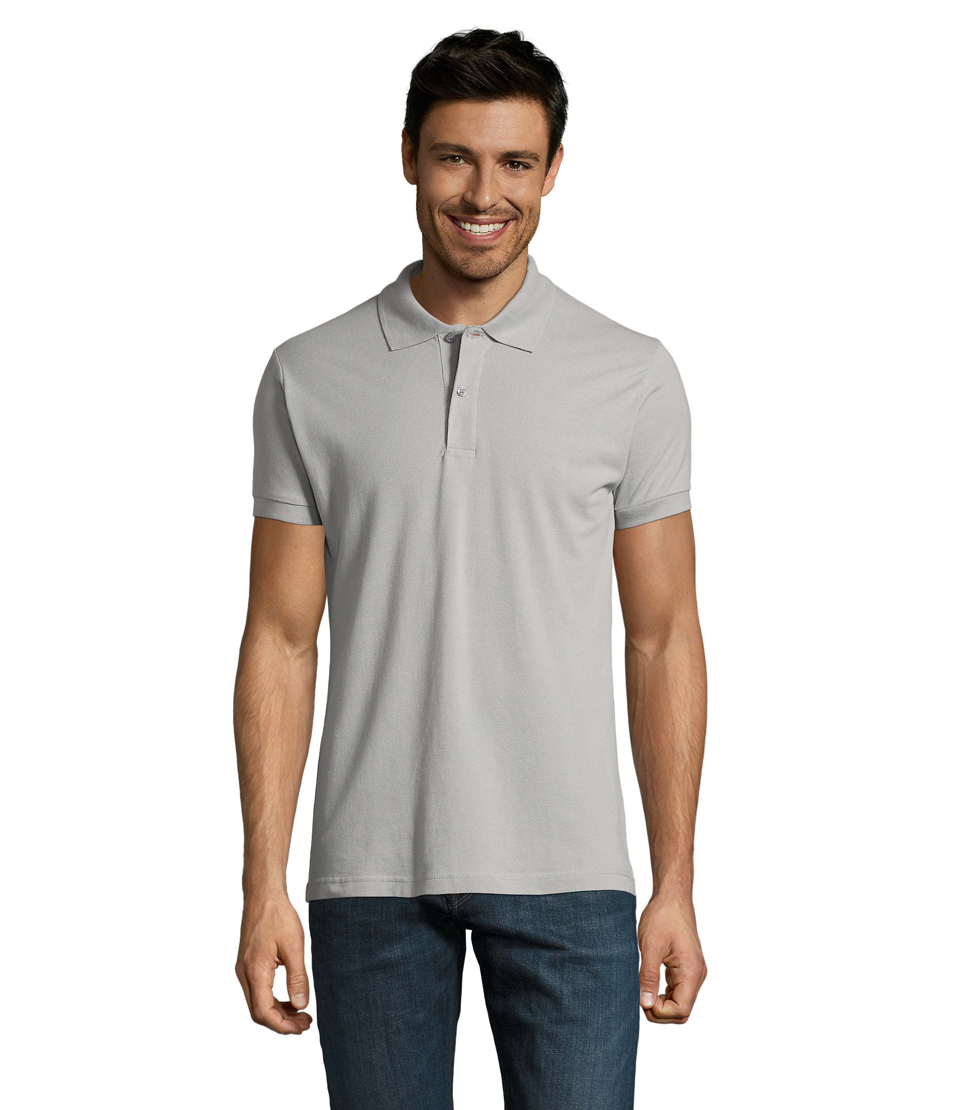 Polo Sols PERFECT MEN GRIS PURO 342 180g/m²