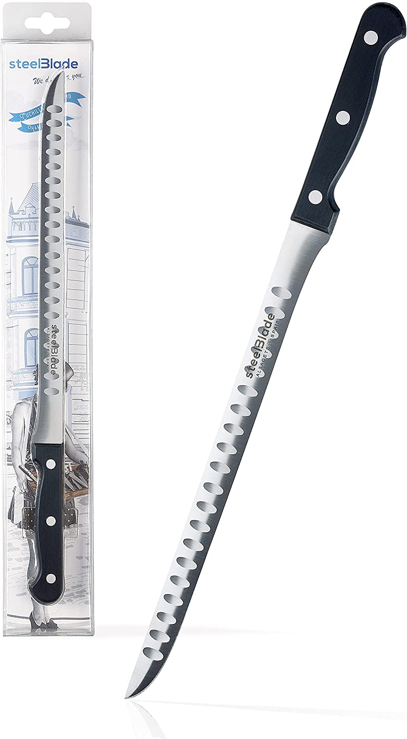 Cuchillo Jamonero GERMANY Alveolos 28 cm.