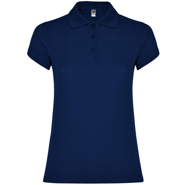 Polo ROLY STAR WOMAN Marino 55. 100%Alg. 200G.