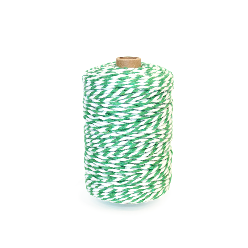KG. Hilo BLANCO / VERDE TAVIL nylon 8C. *