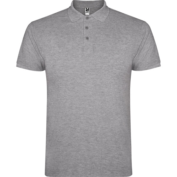 Polo ROLY STAR Gris vigoré 58. 100%Alg. 200G.