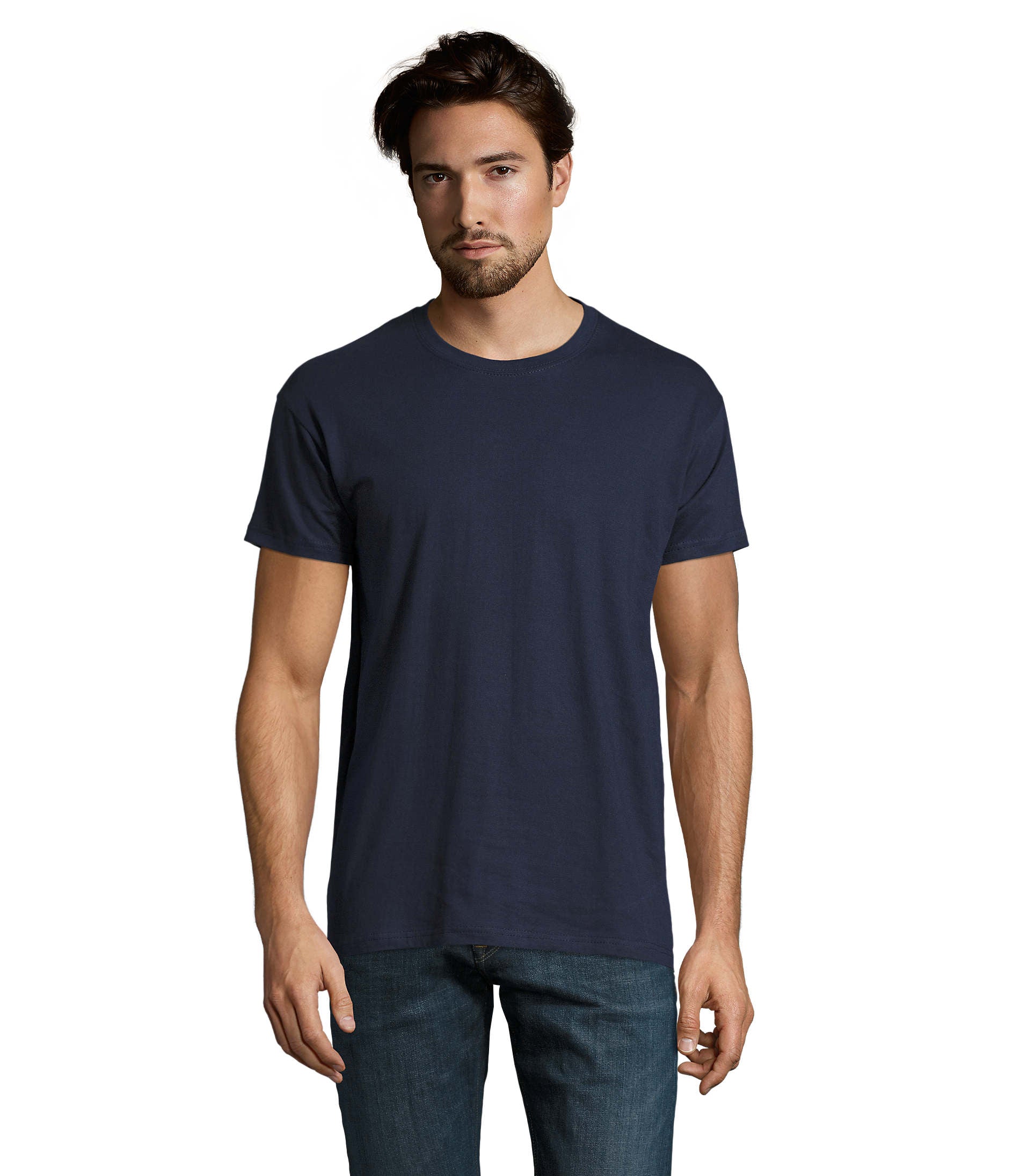 Camiseta Sols IMPERIAL CRO FRENCH MARINO 319 190g/m²